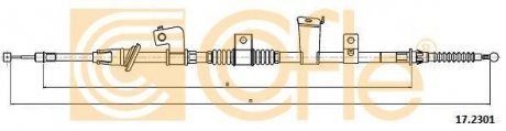 Трос стоянкового гальма COFLE 17.2301