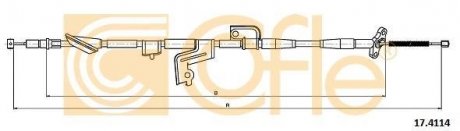 Трос стоянкового гальма COFLE 174114