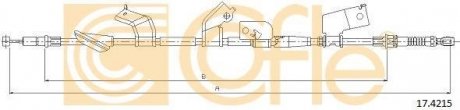 Трос ручного тормоза COFLE 174215