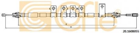Трос ручного тормоза COFLE 20160B055