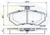 Комплект гальмівних колодок, дискове гальмо COMLINE CBP0511 (фото 1)