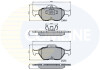 Комплект тормозных колодок, дисковый тормоз COMLINE CBP0891 (фото 1)