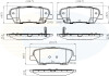 Комплект тормозных колодок, дисковый тормоз COMLINE CBP36009 (фото 1)