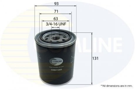 Масляный фильтр COMLINE CNS11223