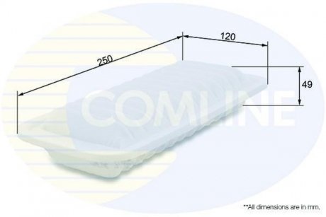 Фільтр повітряний COMLINE CTY12035