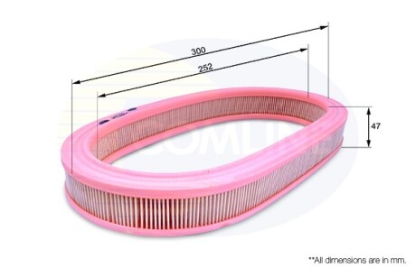 Фільтр повітряний COMLINE EAF004