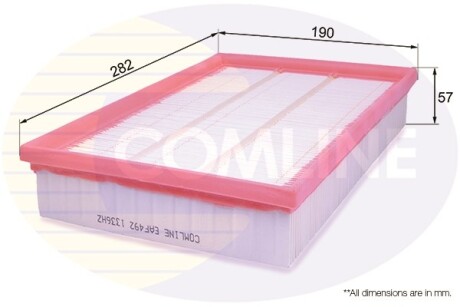 Воздушный фильтр COMLINE EAF492