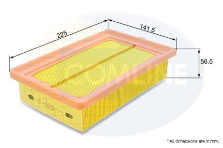 Воздушный фильтр COMLINE EAF876