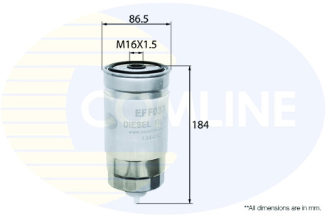 Фільтр палива COMLINE EFF037