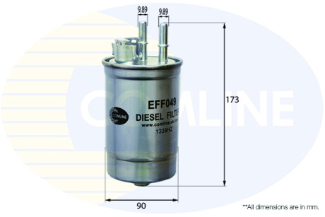 Фільтр палива COMLINE EFF049