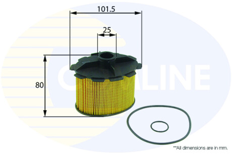 Топливный фильтр COMLINE EFF071