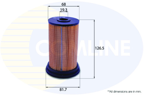 Топливный фильтр COMLINE EFF081