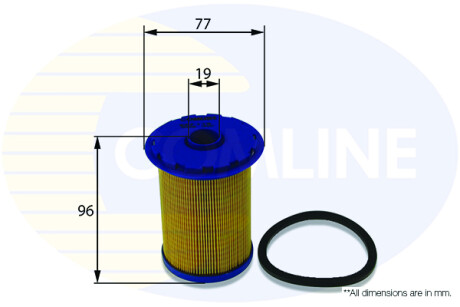 Топливный фильтр COMLINE EFF119