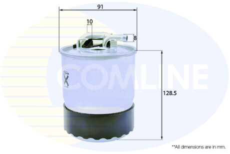 Топливный фильтр COMLINE EFF178