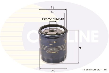 Масляный фильтр COMLINE EOF003