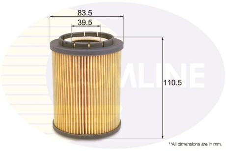 Фільтр масла COMLINE EOF043