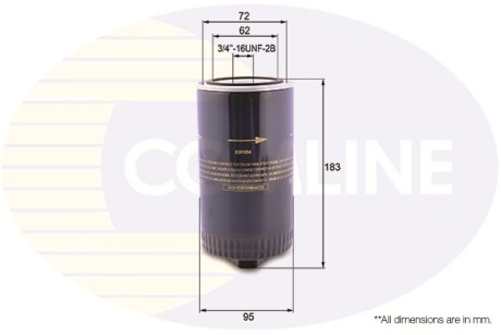 Масляний фільтр COMLINE EOF054