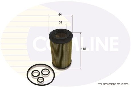 Фільтр масла COMLINE EOF253 (фото 1)