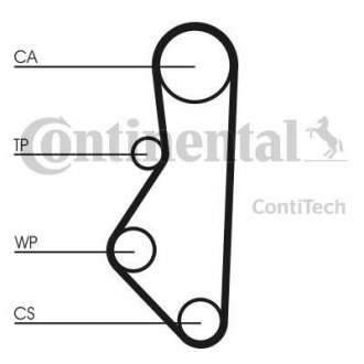 Ремінь ГРМ Contitech CT533