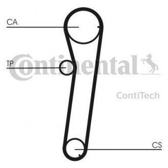 Ремень ГРМ (набор) Contitech CT740K1