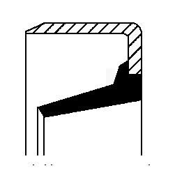 КОЛЬЦО УПЛОТНИТЕЛЬНОЕ 15X35X8 CORTECO 01033944