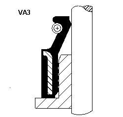 Сальник клапана замінений на 49472005 MITSUBISHI 1,3/1,6 16V 4G13/4G18 98- CORTECO 19027864