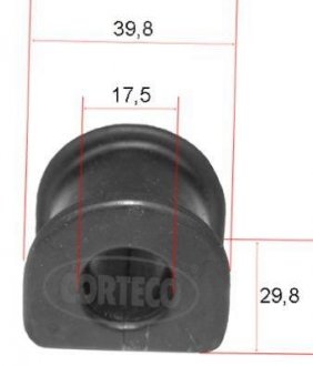 Втулка стабілізатора tyі A4/EXEO 02- V- CORTECO 49371775