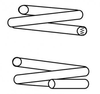 Пружина передн. Citroen C4/Peugeot 307 2.0Hdi 00- 14.870.462 CS Germany 14870462