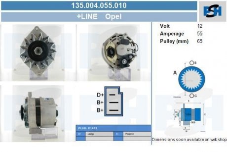 Генератор CV PSH 135004055010