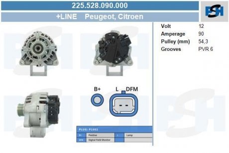 Генератор CV PSH 225528090000