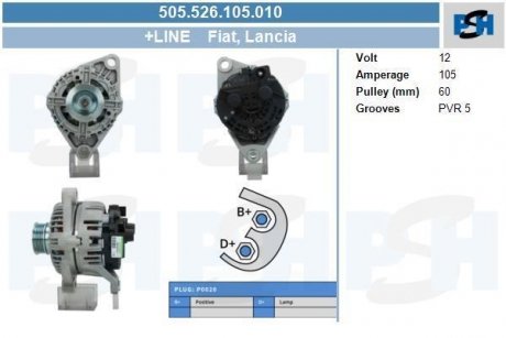 Генератор CV PSH 505526105010