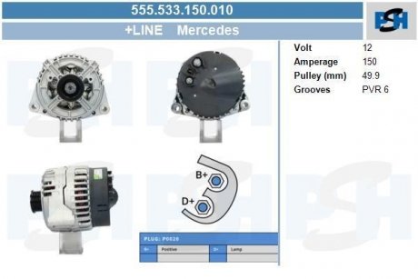 Генератор CV PSH 555533150010