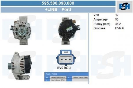 Генератор CV PSH 595580090000 (фото 1)