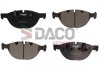 Колодки гальмівні (передні) BMW X5 (E70/F15/F85) 06-/X6 (E71/E72/F16/F86) 08- DACO DACO Germany 320325 (фото 1)