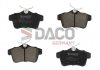 Колодки гальмівні (задні) Citroen C4 09-/DS4/DS5 11-15/Peugeot 308/508/3008/5008 09-18 DACO DACO Germany 320605 (фото 1)