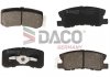 Колодки гальмівні (задні) Citroen C4/Peugeot 4008 12-/Dodge/Jeep/Mitsubishi Outlander 06-/Pajero 91 DACO DACO Germany 322536 (фото 1)