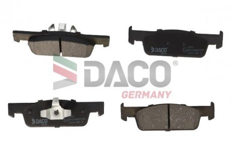 Колодки гальмівні (передні) Dacia Logan 12-/Renault Clio IV/Sandero/Twingo 13-/Smart Fortwo 14- DACO DACO Germany 323032