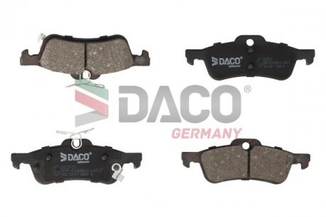 Комплект тормозных колодок DACO DACO Germany 323910