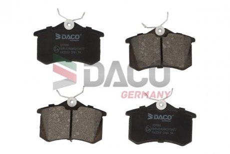 КОЛОДКИ ГАЛЬМІВНІ DACO DACO Germany 329986