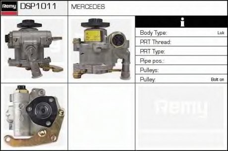 Гідравлічний насос, кермо DELCO DELCO REMY DSP1011