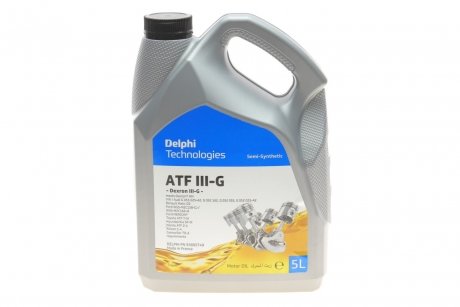 Масло трансміссійне ATF Dexron III-G 5L Delphi 93892749