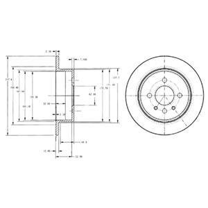 Тормозные диски Delphi BG2202 (фото 1)