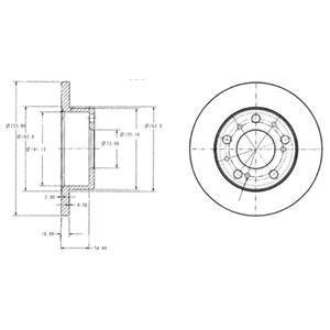 Тормозные диски Delphi BG2253 (фото 1)