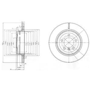 Тормозные диски Delphi BG3787 (фото 1)