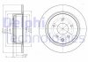 Комплект гальмівних дисків (2 шт) задній Delphi BG4108C (фото 1)