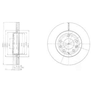 Тормозные диски Delphi BG4141 (фото 1)