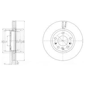 Тормозные диски Delphi BG4149