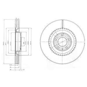 Тормозные диски Delphi BG9003 (фото 1)