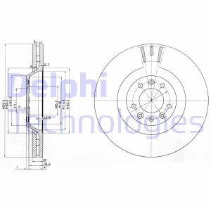 Диск тормозной Delphi BG9844