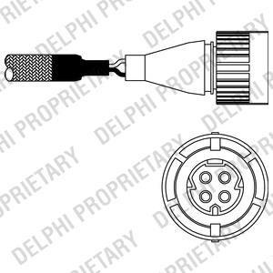 Лямбда-зонд Delphi ES1025412B1